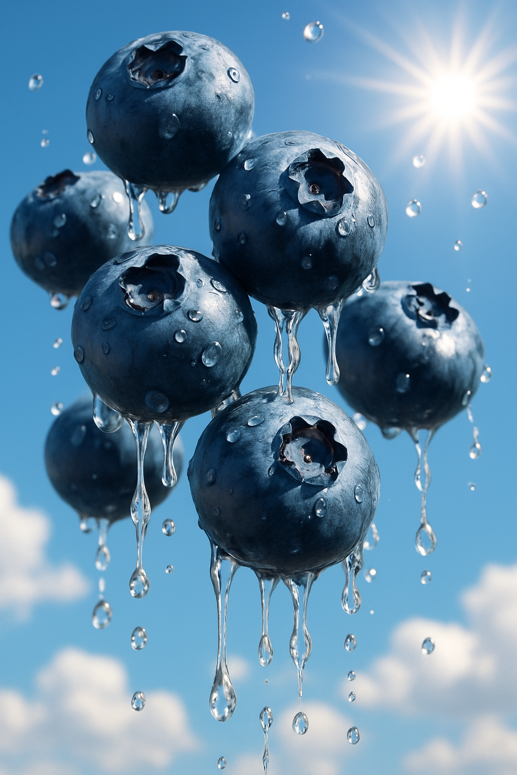 blueberry antioxidants for hair