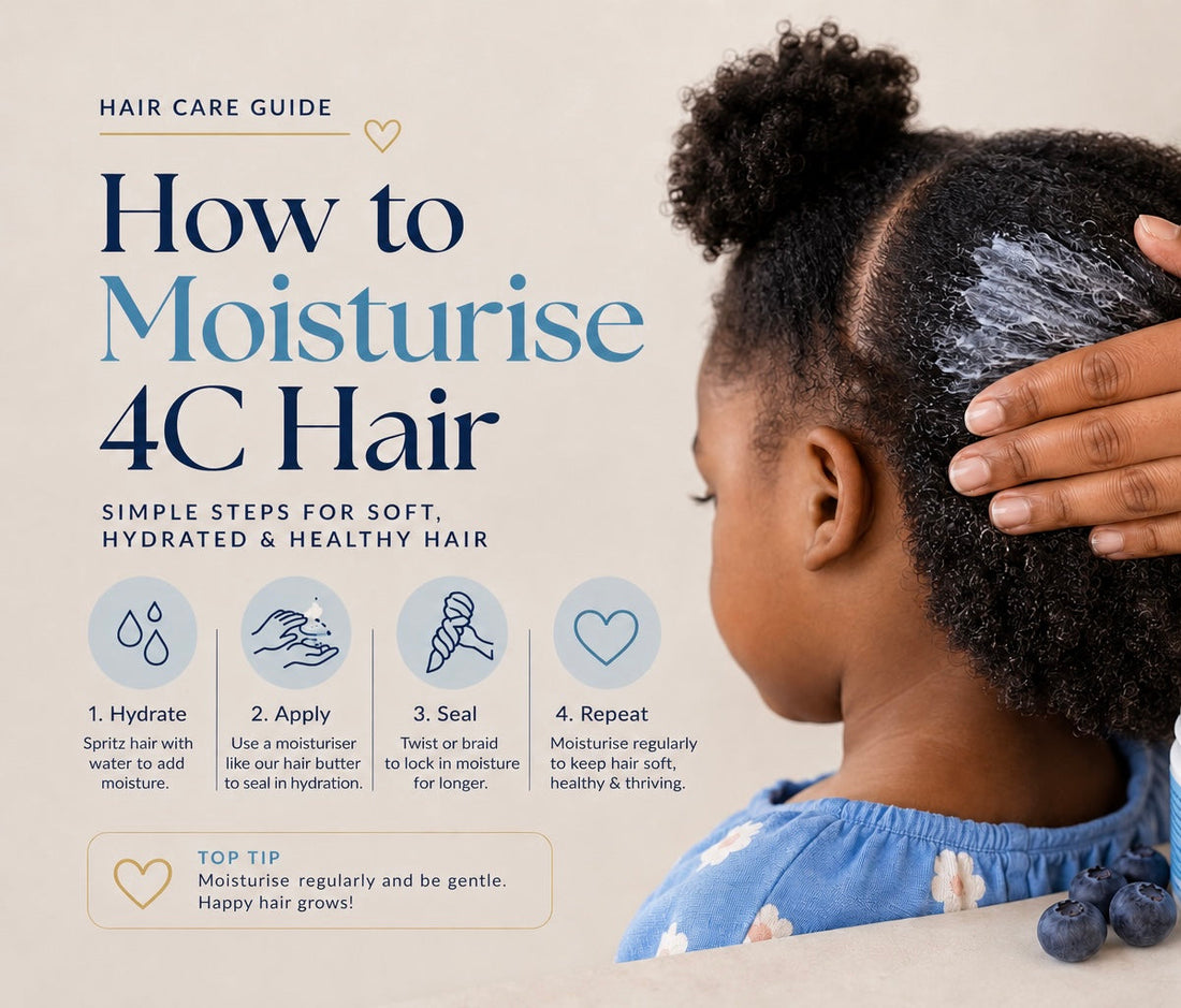 How to Moisturise 4C Hair
