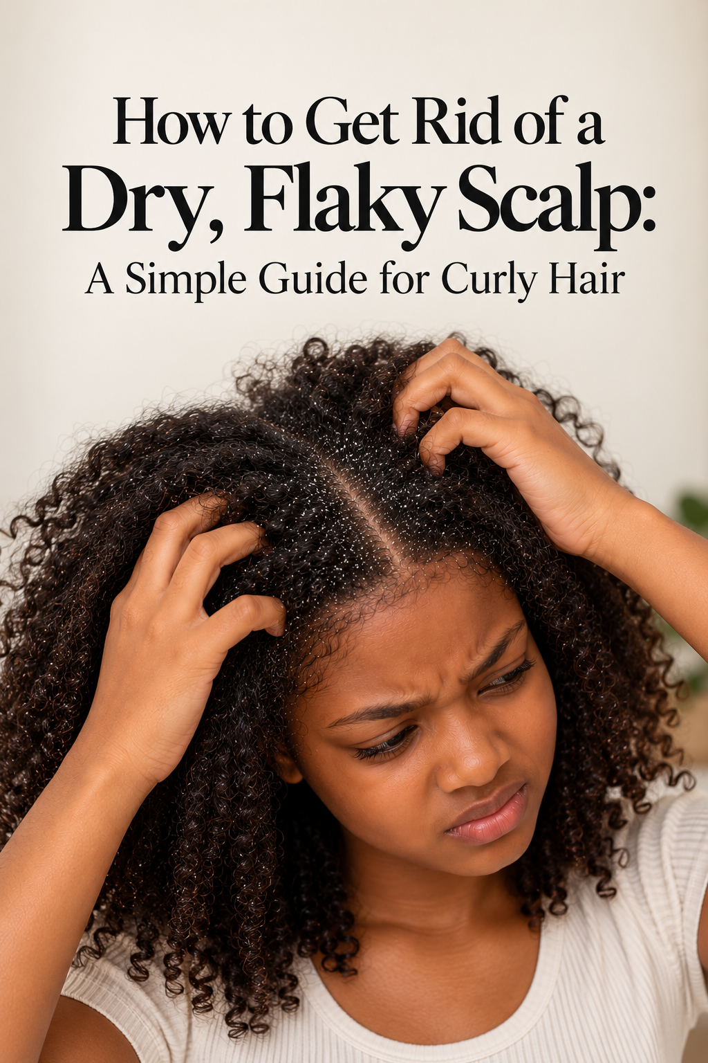 How to get rid of a dry flaky scalp