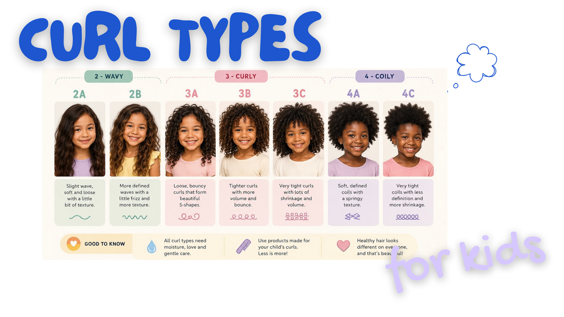 kids curly hair routine