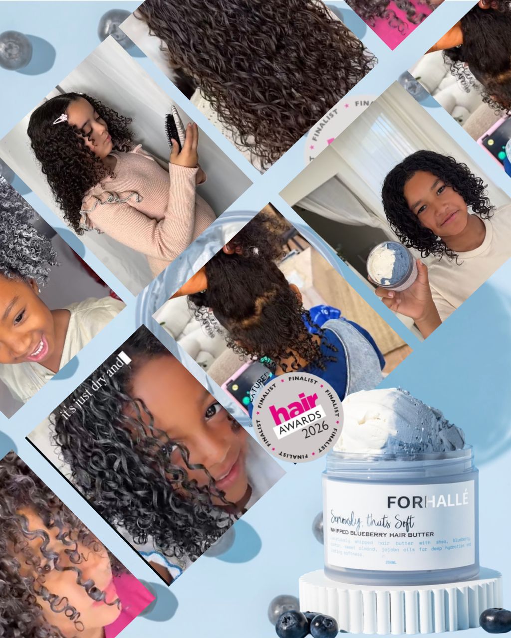 Forhalle Blueberry Hair Butter