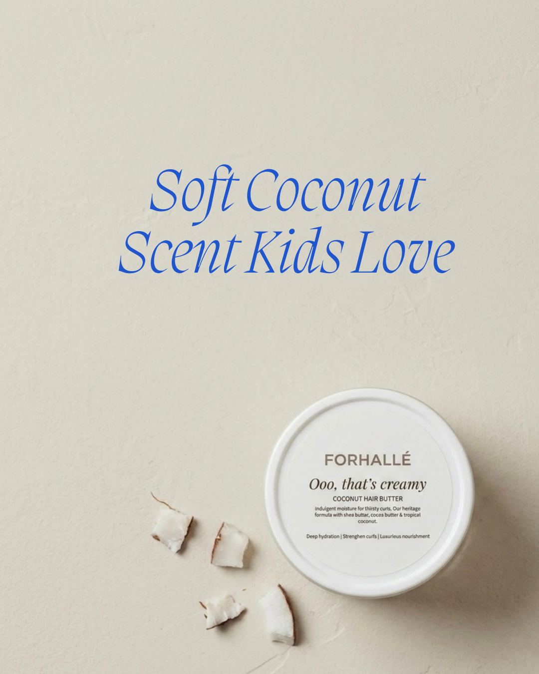 OOO, So Creamy Coconut Pre-Poo Treatment Butter | Prevent Breakage & Deep Moisture | Natural & Textured Hair