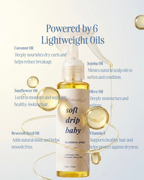 natural hair glossing spray
