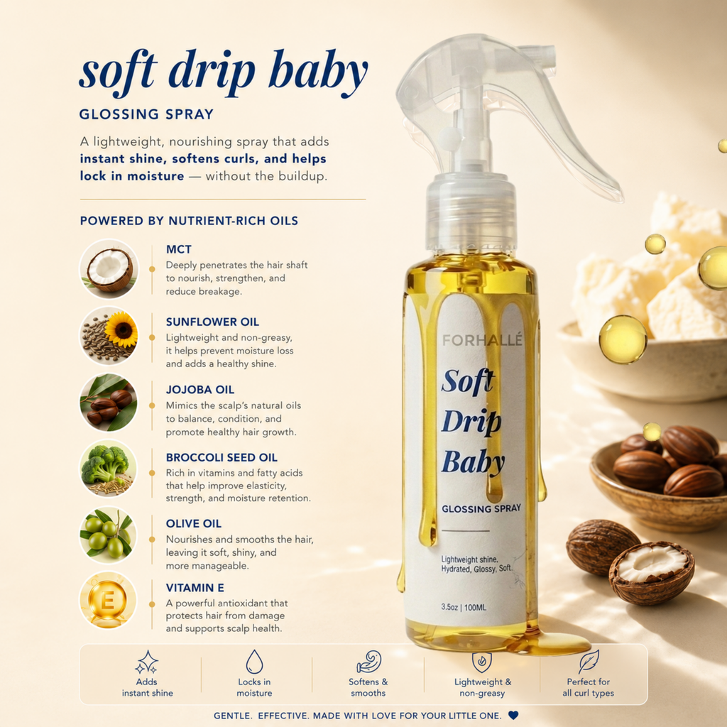 : Soft Drip Baby Natural Hair Glossing Spray