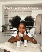 natural hair glossing spray