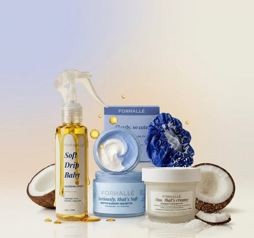 :      The Soft Hair System by FORHALLE I Curly Hair Routine