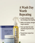 The Breakage Fix Bundle I Hair Mask for Curly Hair