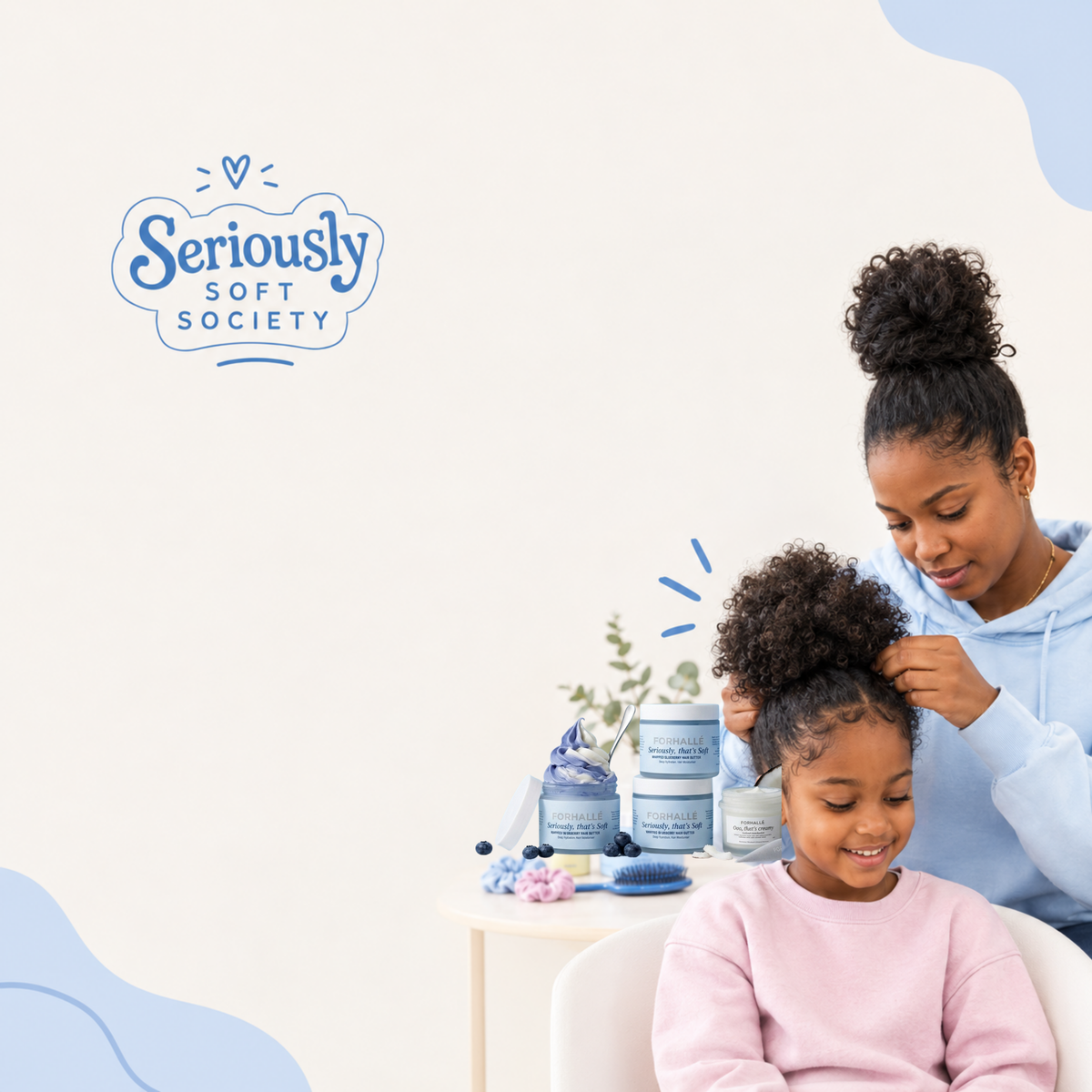 Seriously Soft Society: Curly Hair Workshop
