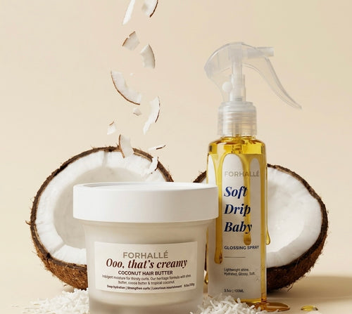 moisturise dry curly hair