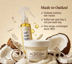moisturise dry curly hair