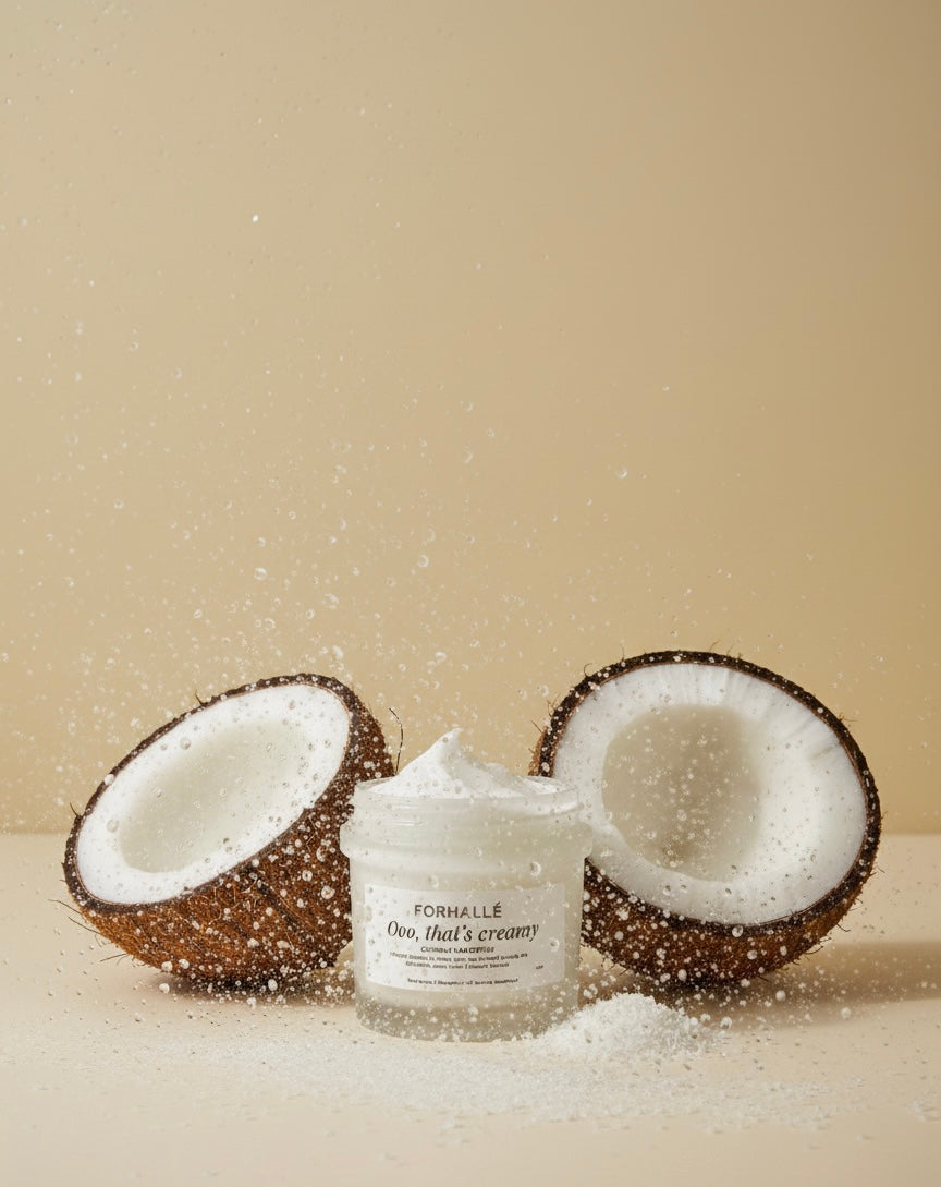 OOO So Creamy Coconut Pre Poo Prevent Breakage & Deep Moisture Hair Butter 4c hair
