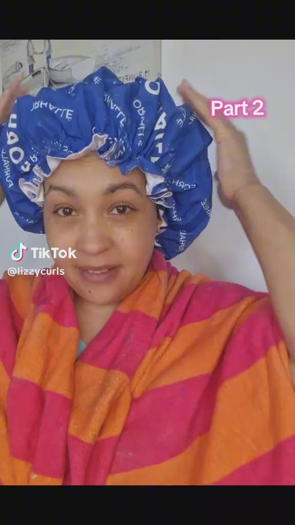 Clearly, So Cute Satin-Lined Heat Cap | Deep Conditioning & Heat Treatments | All Hair Types